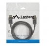 Lanberg Kabel DisplayPort M/M 4K 1.8M czarny